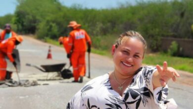 Prefeita Cinthia Sonale afirma que insistirá no recapeamento total da RN-012