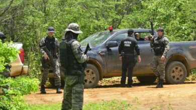 Policiais encontraram esconderijo na zona rural de Baraúna, onde fugitivos da Penitenciária de Mossoró ficaram abrigado por uma semana – Foto: José Aldenir