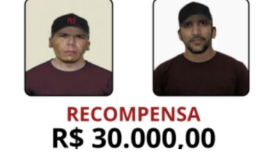 Ministério da Justiça confirma recompensa de R$ 30 mil para informações sobre fugitivos em Mossoró