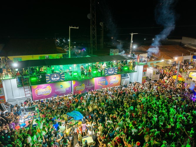 Carnaval de Grossos se consolida como um dos maiores do RN