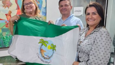 Prefeita de Tibau se reúne com Governo do Estado para tratar da divisa com Icapuí (CE)