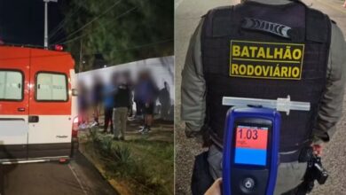 Motorista embriagado é preso conduzindo ambulância com 15 atletas no RN