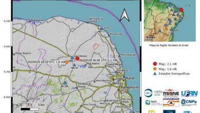População sentiu: Tremores de terra são registrados no interior do RN