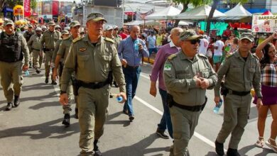 Segurança Pública reforçada garante redução de crimes e atendimentos médicos no Pingo da Mei Dia em Mossoró