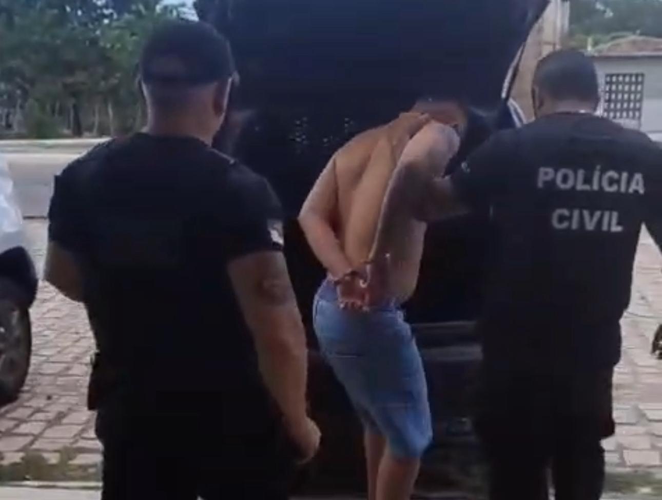 Polícia Civil prende suspeito por ataque a tiros em praça pública de Pendências