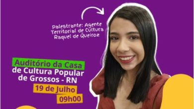 Oficina Gratuita ensina como elaborar projetos culturais em Grossos; inscrições abertas
