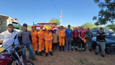 Cães de busca do Corpo de Bombeiros ajudam a localizar idoso no interior do RN