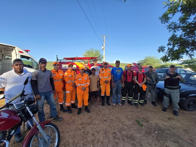 Cães de busca do Corpo de Bombeiros ajudam a localizar idoso no interior do RN